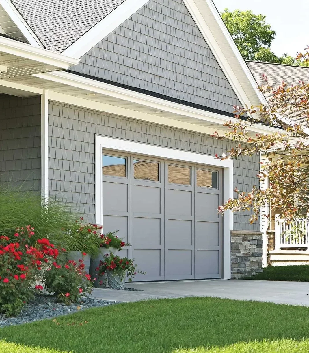 Residential Steel Garage Doors in the Grand Rapids Area