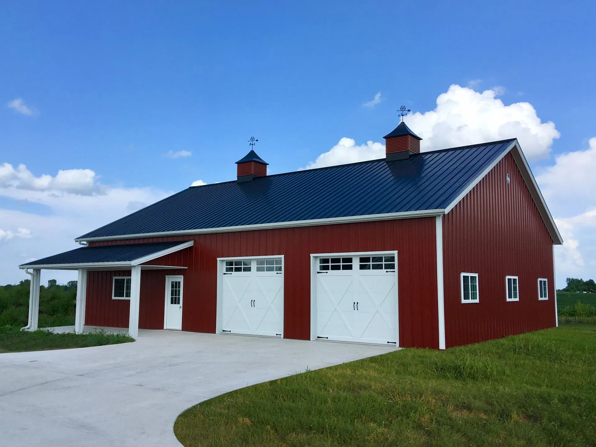 Raynor RockCreeke carriage-house-style garage door